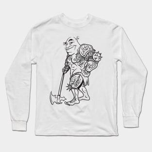 Shrek paladin Long Sleeve T-Shirt